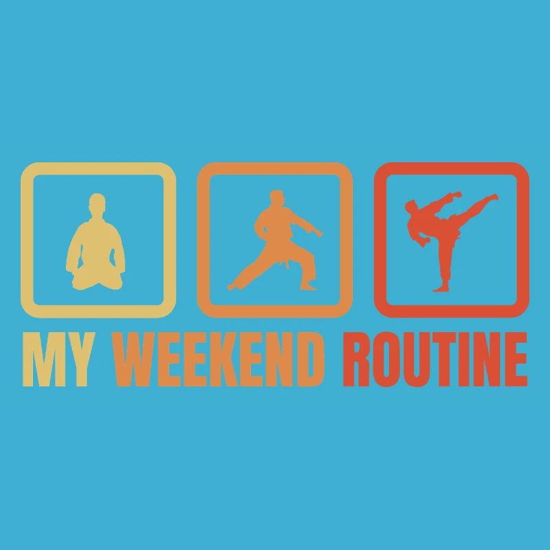 Routine du week-end de karateka