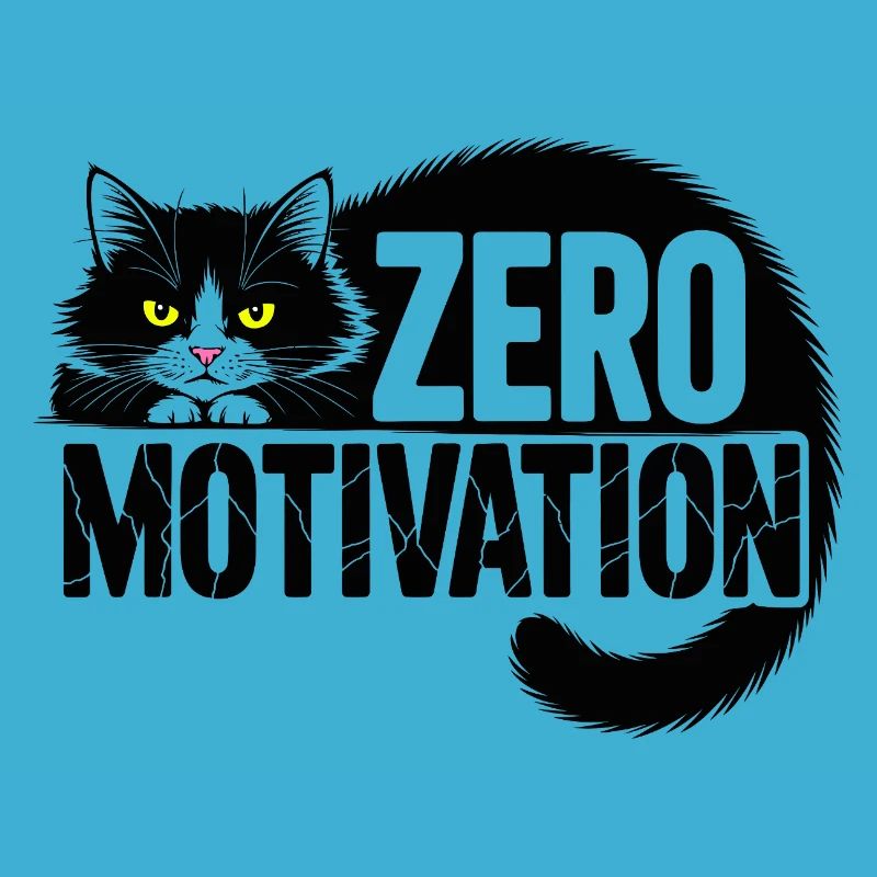 Null Motivation Katze