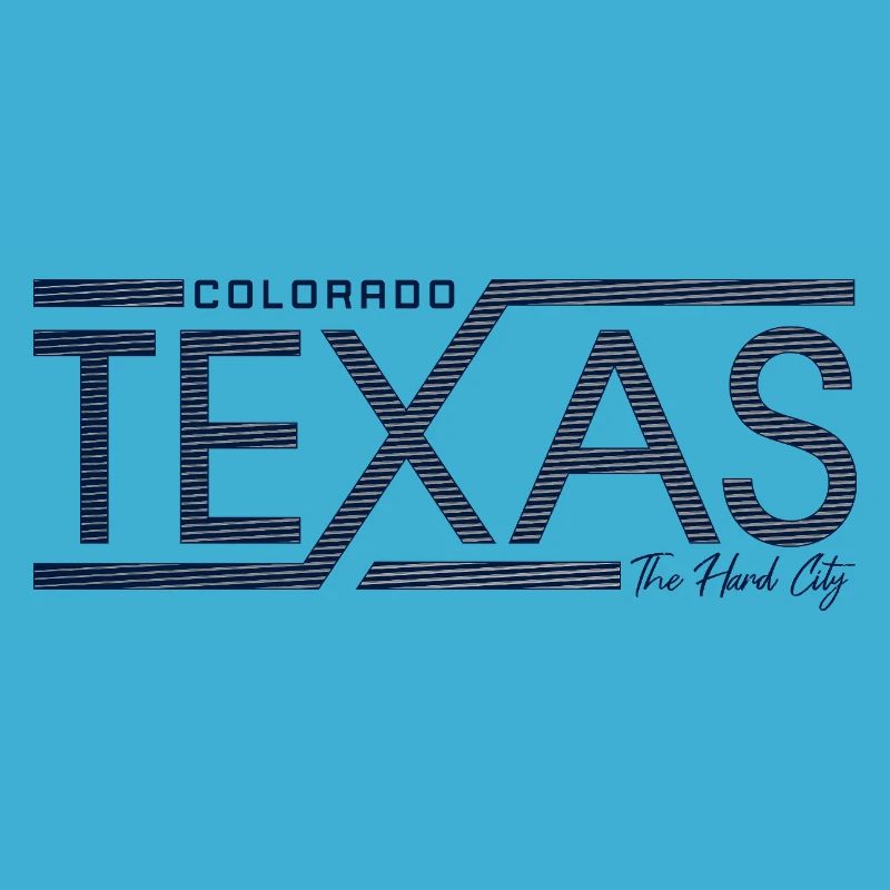 Texas Stripes Retro State Panel