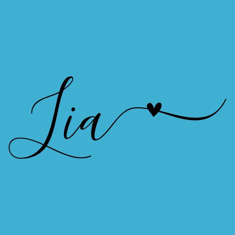 Lia Name First Name Decorative