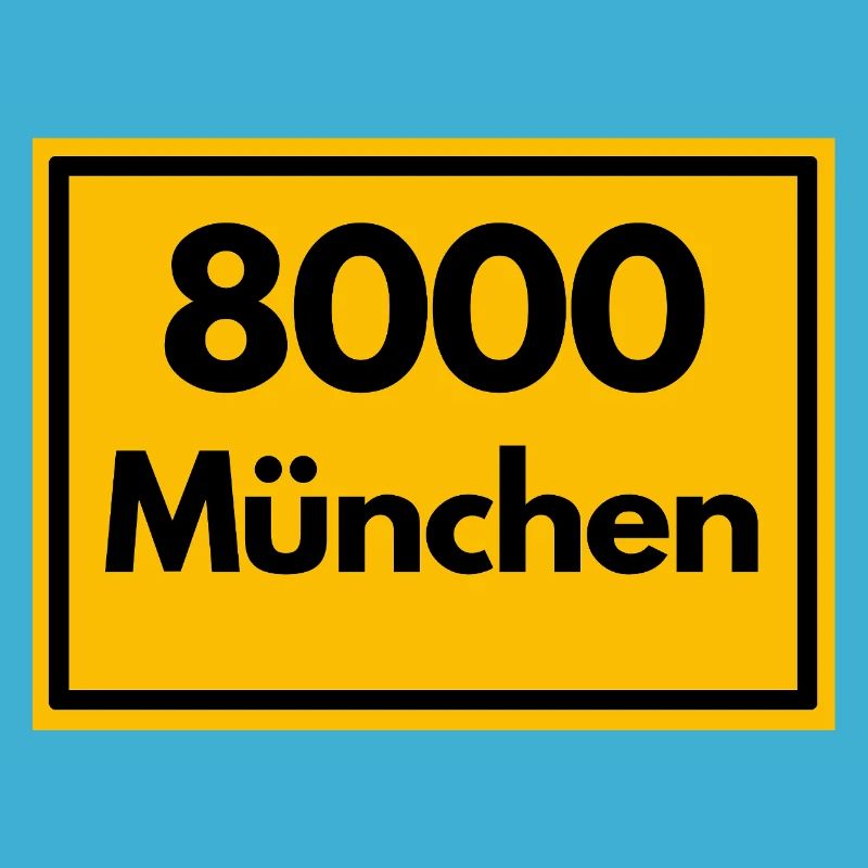 ANCIEN CODE POSTAL RÉTRO 8000 MUNICH BIÈRE