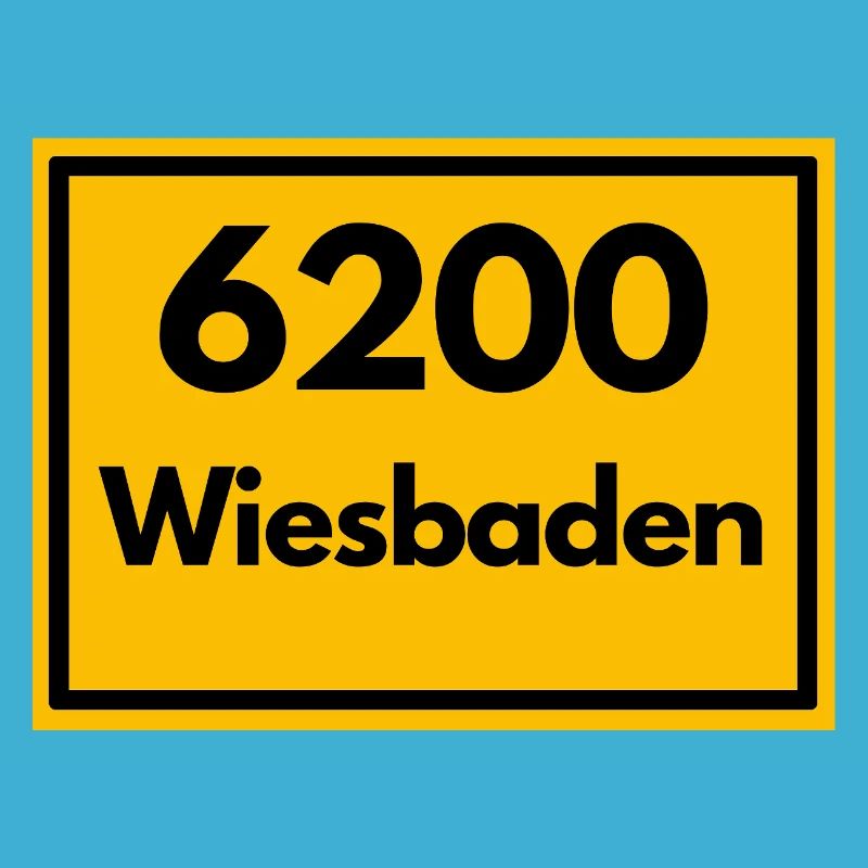 OLD POSTCODE POSTCODE RETRO 6200 WIESBADEN
