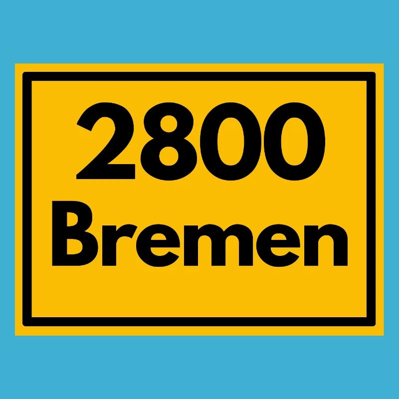 OLD POSTCODE ZIP CODE RETRO2800 BREMEN STADTMUSIK