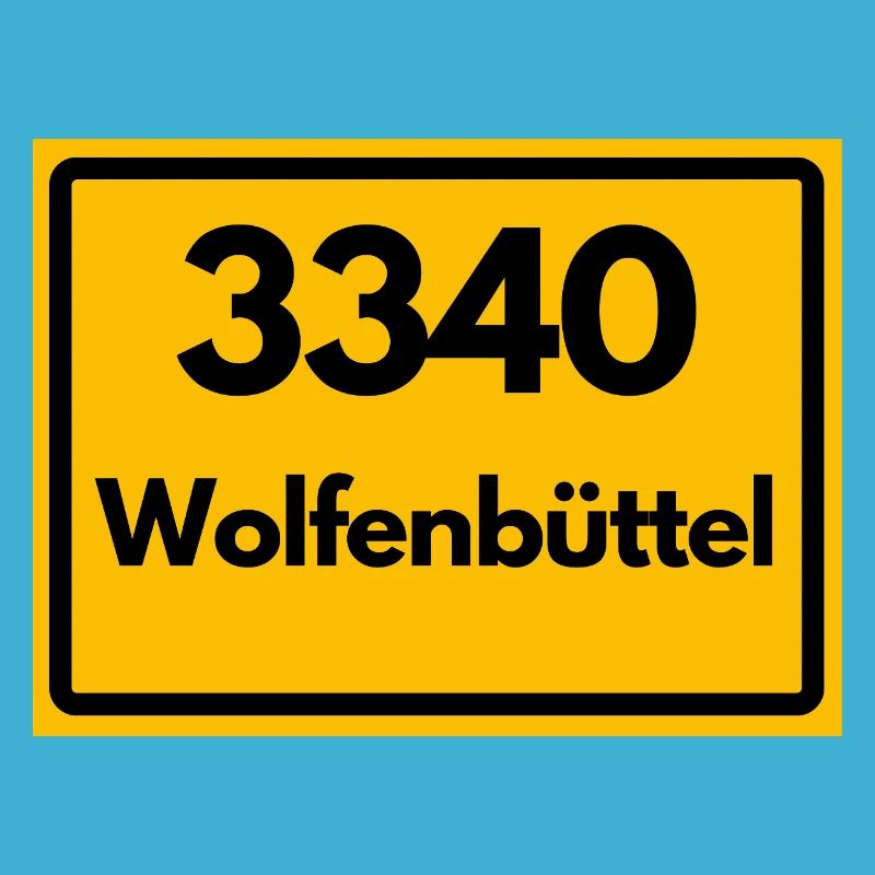 OLD POSTCODE POSTCODE RETRO 3340 WOLFENBÜTTEL
