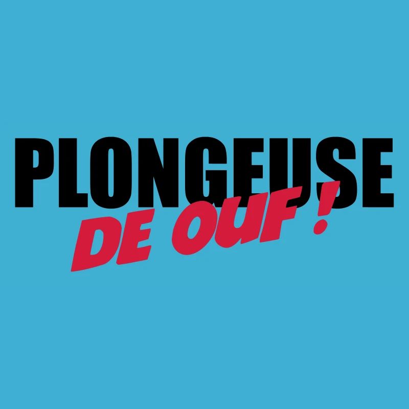 Plongeuse de ouf !