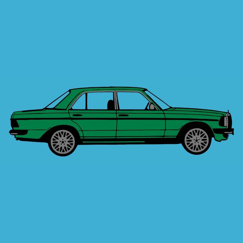 MB W123 ,Youngtimer ,Oldtimer, seitlich ..(25)