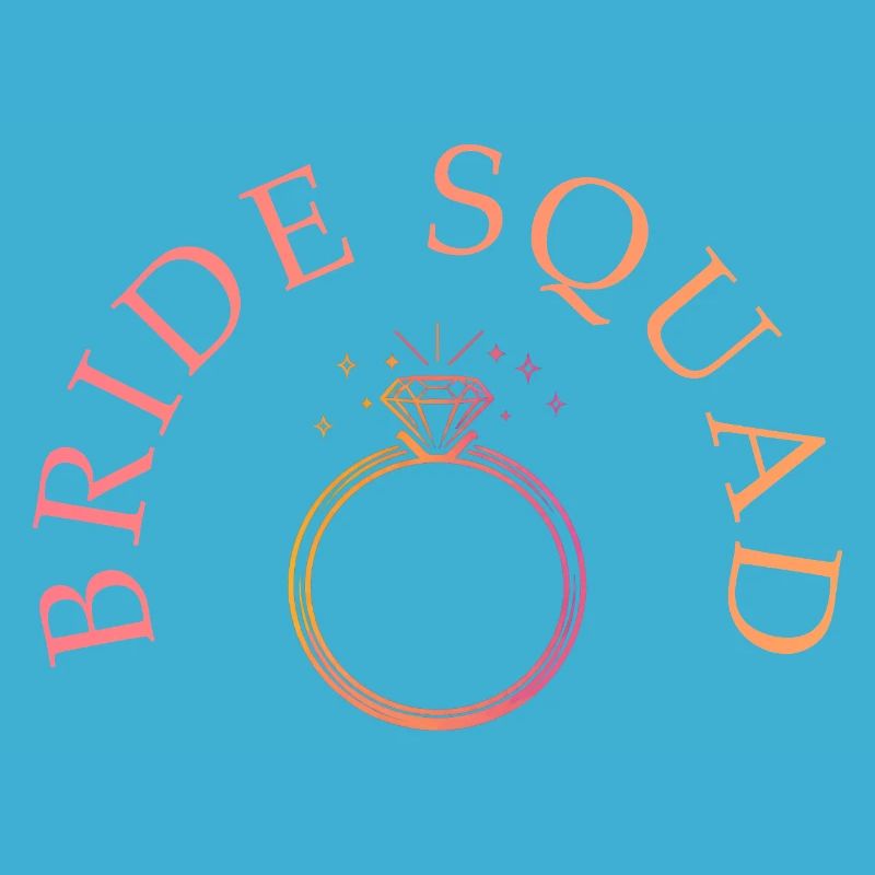 Bride Squad - Ring - Customizable