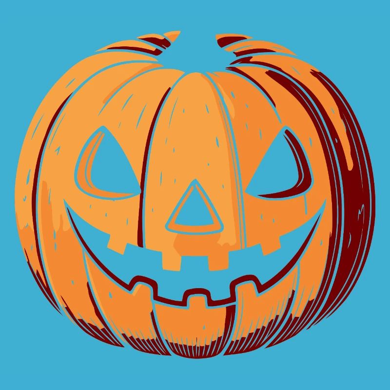 Pumpkin Jack O Lantern Expressive