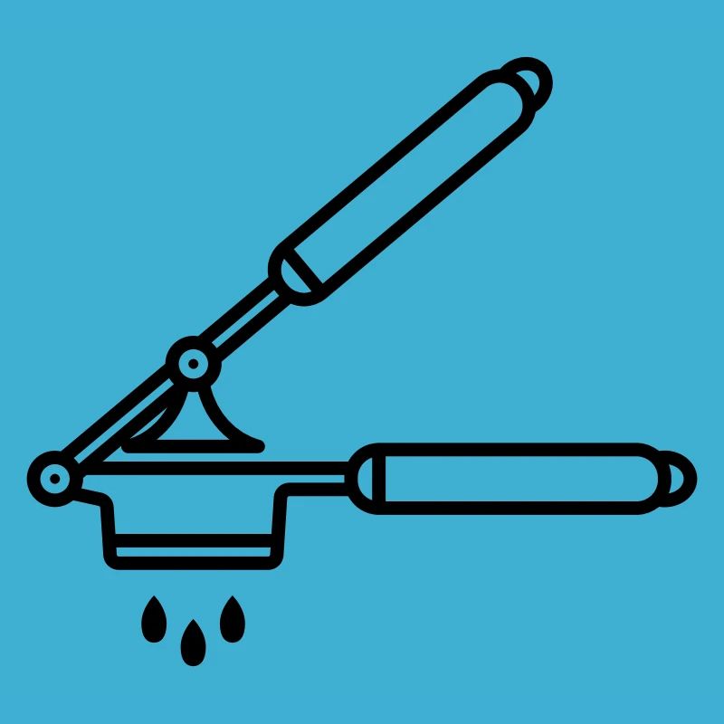 Knoblauch Presse oder Spätzle Presse