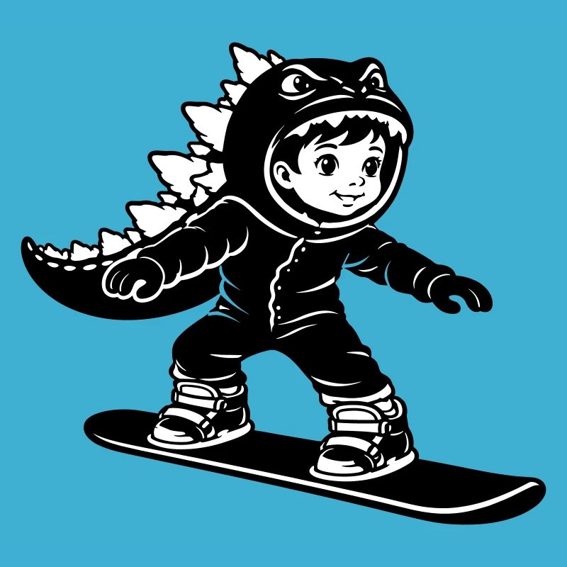 Dragon Garçon du Snowboard