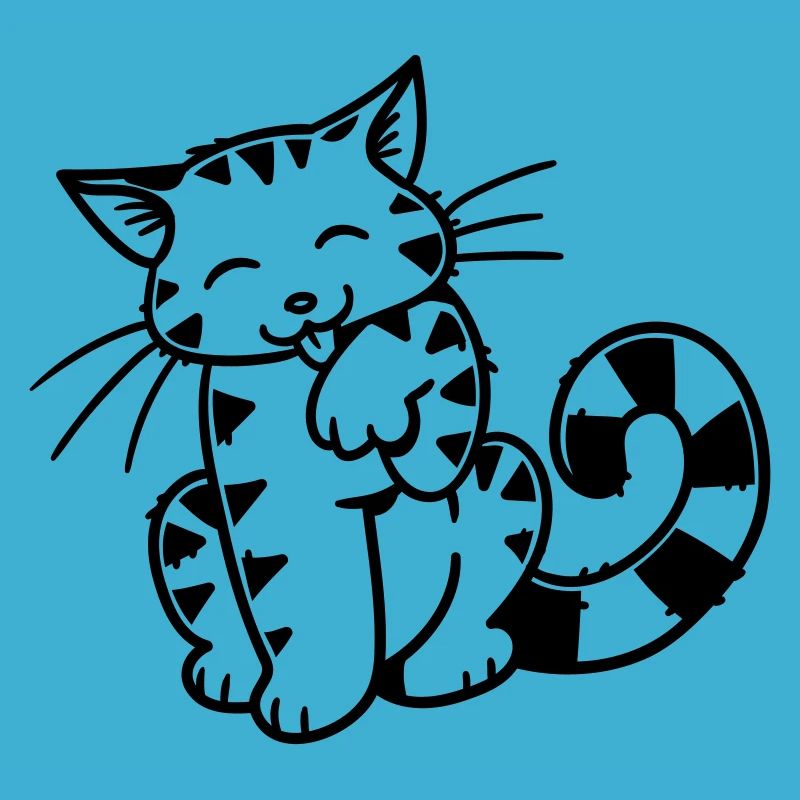 Chaton de dessin animé