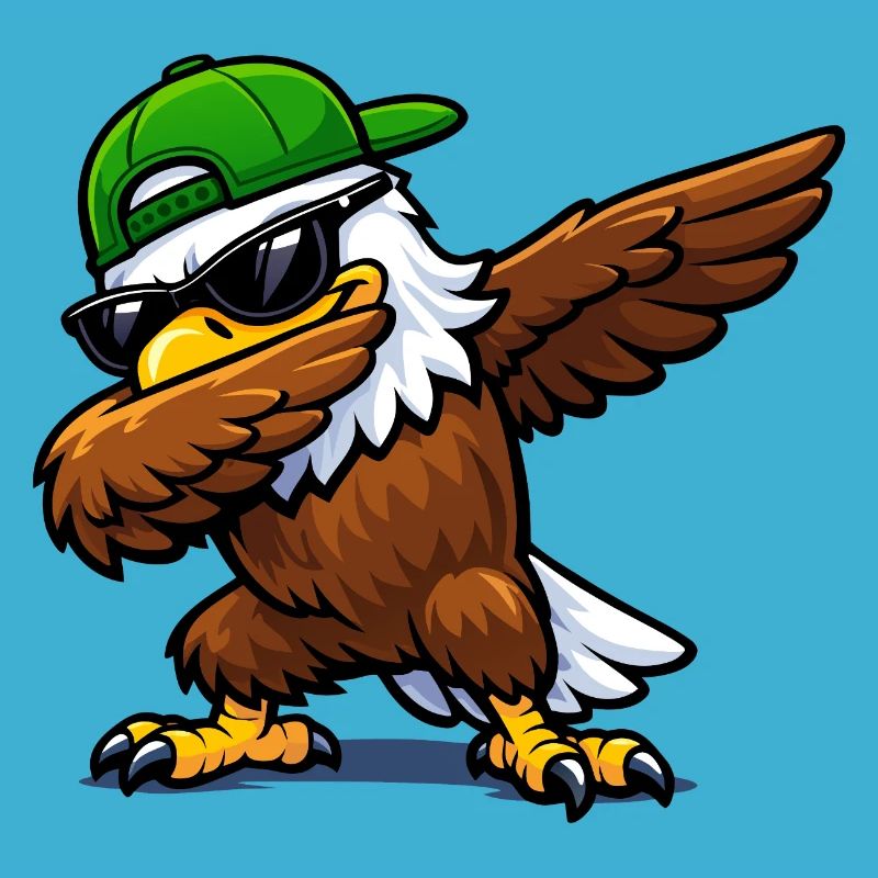 Dabbing Eagle