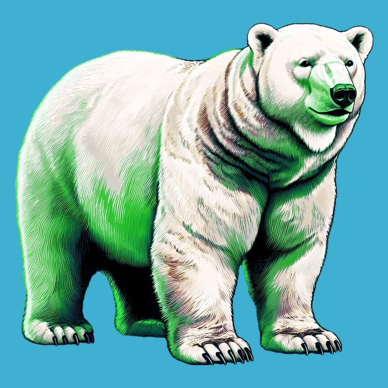 Weißer Eisbär