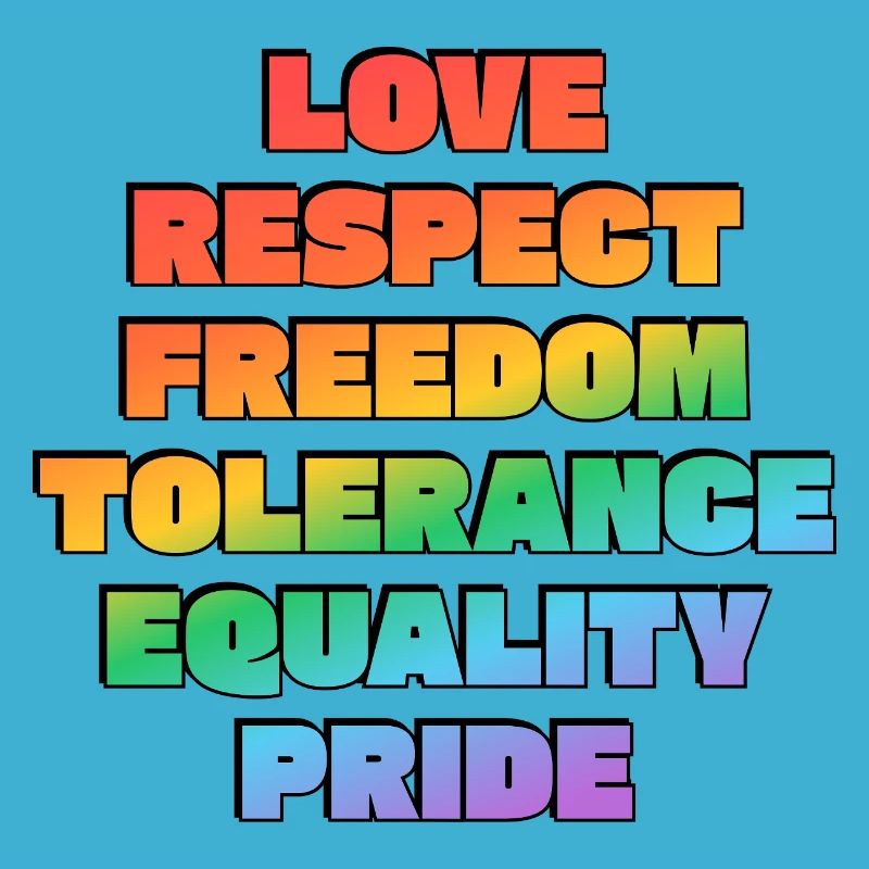 Rainbow Pride Values