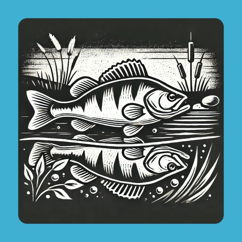 Perch predatory fish design