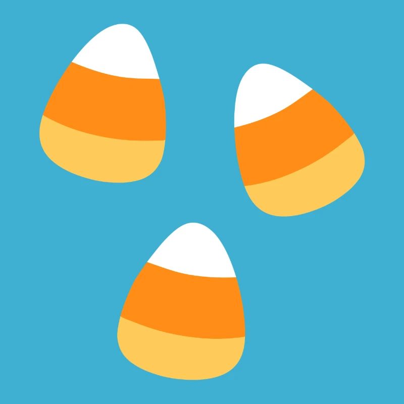 Candy Corn Halloween Pattern