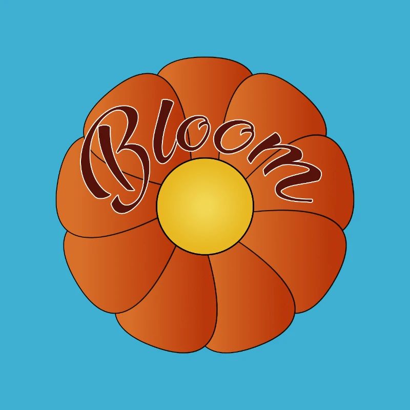 Bloom - conception de fleur simple