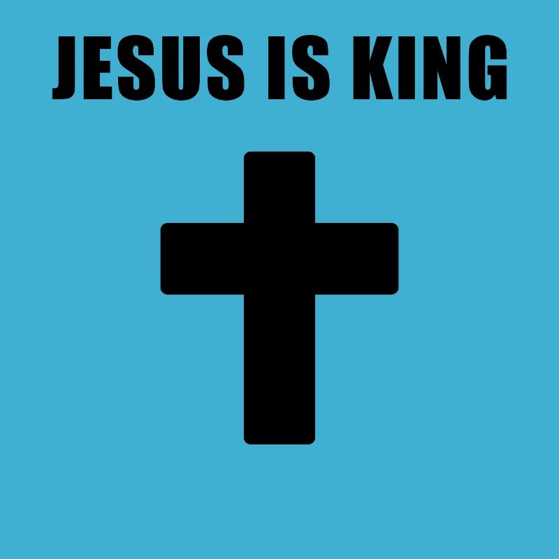 Conception minimale de croix de Jesus is King
