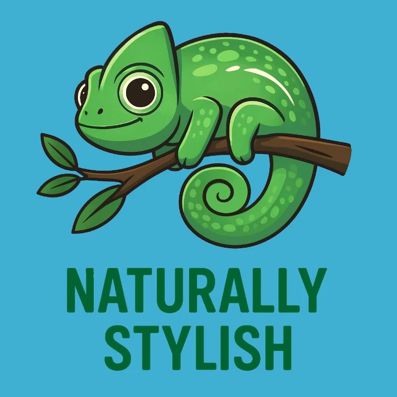 Caméléon élégant