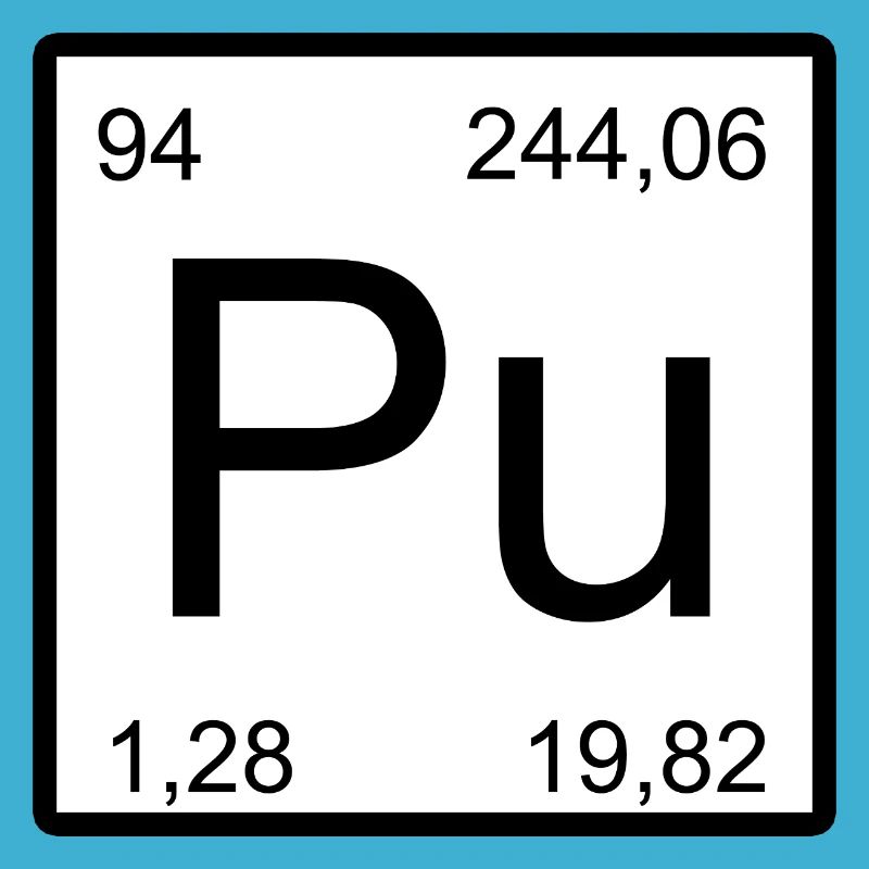 Conception de l’élément de plutonium Pu
