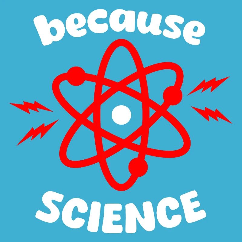 Because Science Atom Red