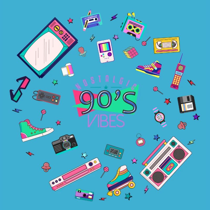 Nostalgic 90s vibes