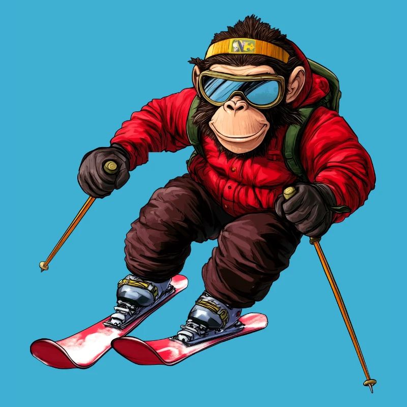 Singe de ski