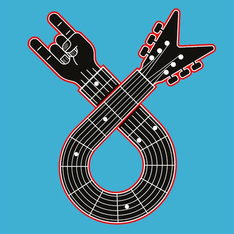 Guitar Loop with Finger Horns