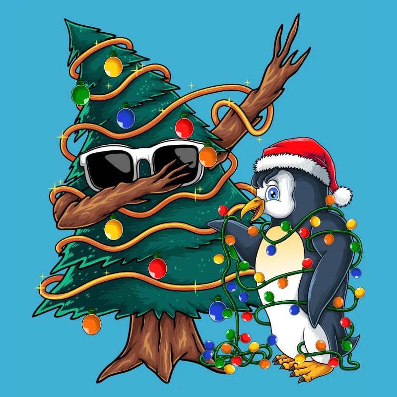 Dapping Tannenbaum -Dapping Weihnachtspullover