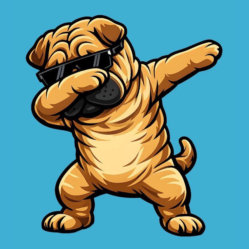 Tabbing Shar Pei