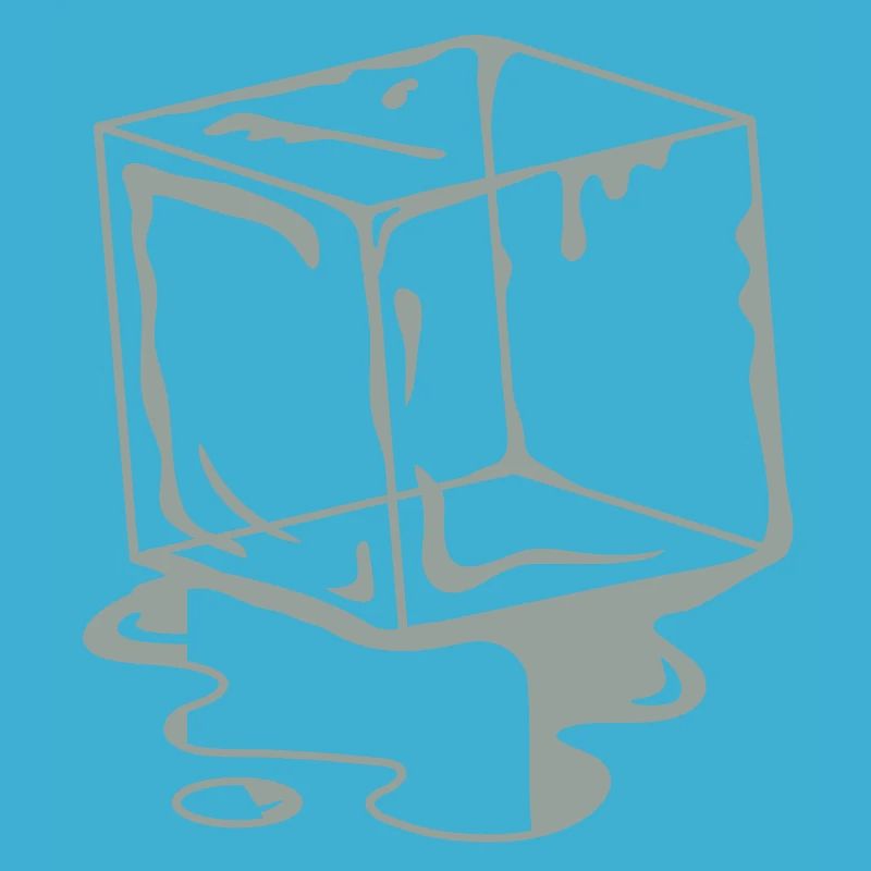 un cube de glace - Glaçon
