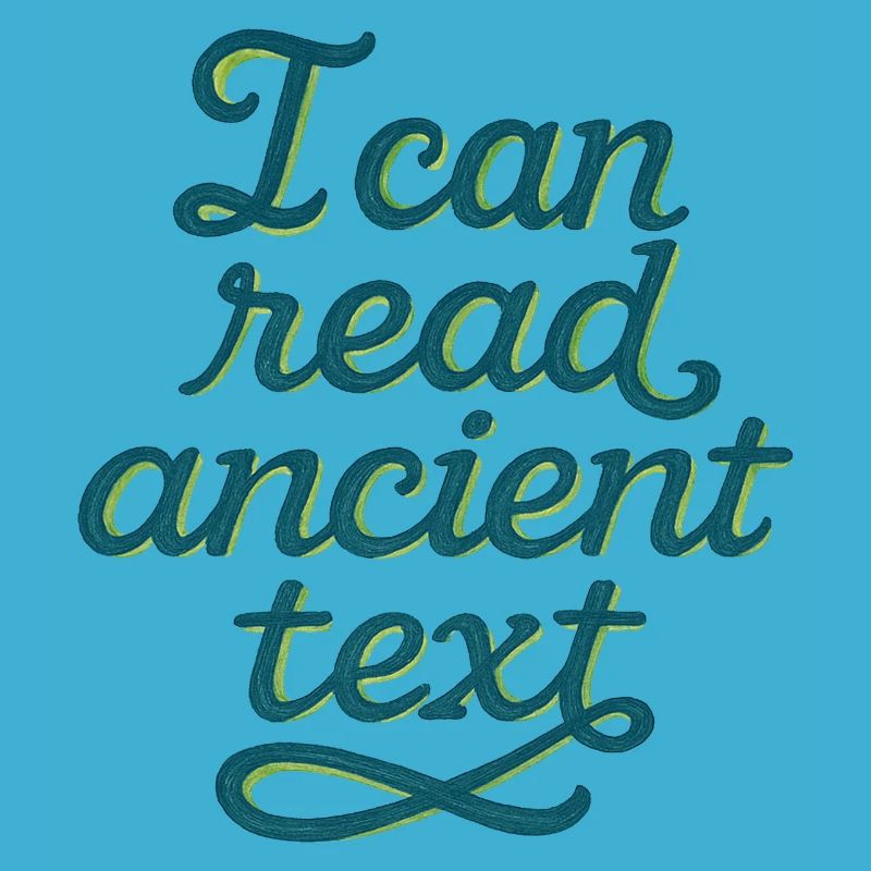 Antikes Script Tee