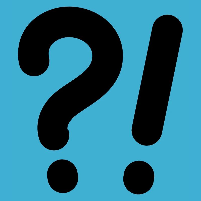 Points d’interrogation et points d’exclamation