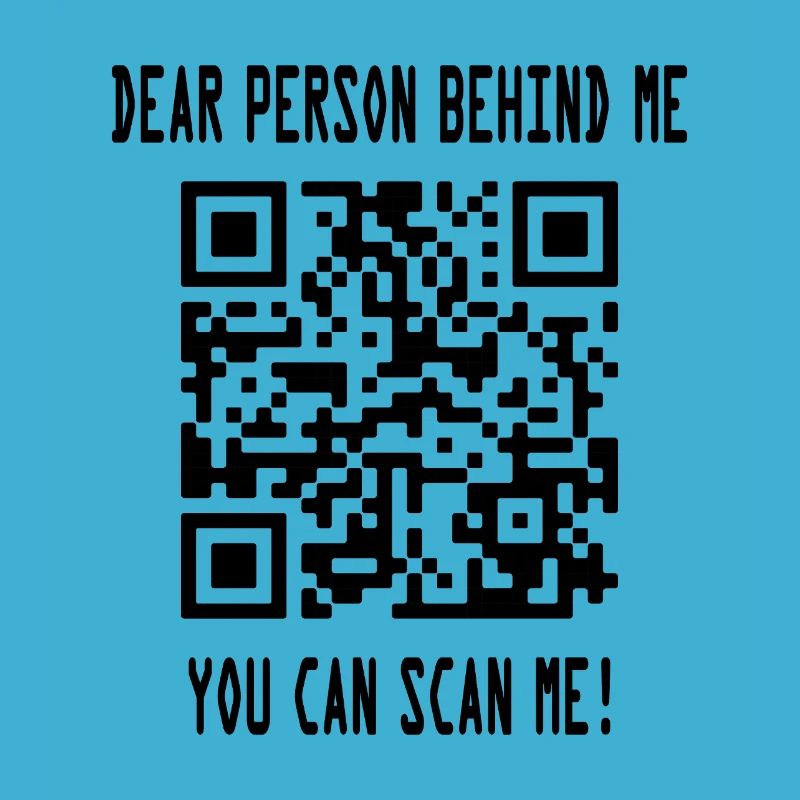 Scan me QR code for motivation