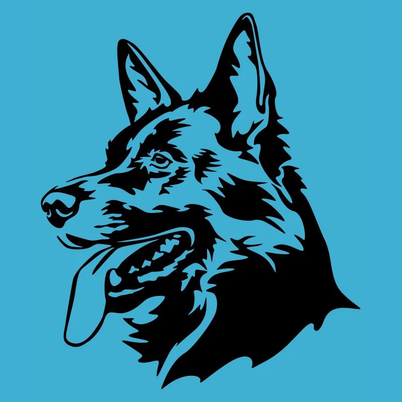 Deutscher Schäferhund Kopf