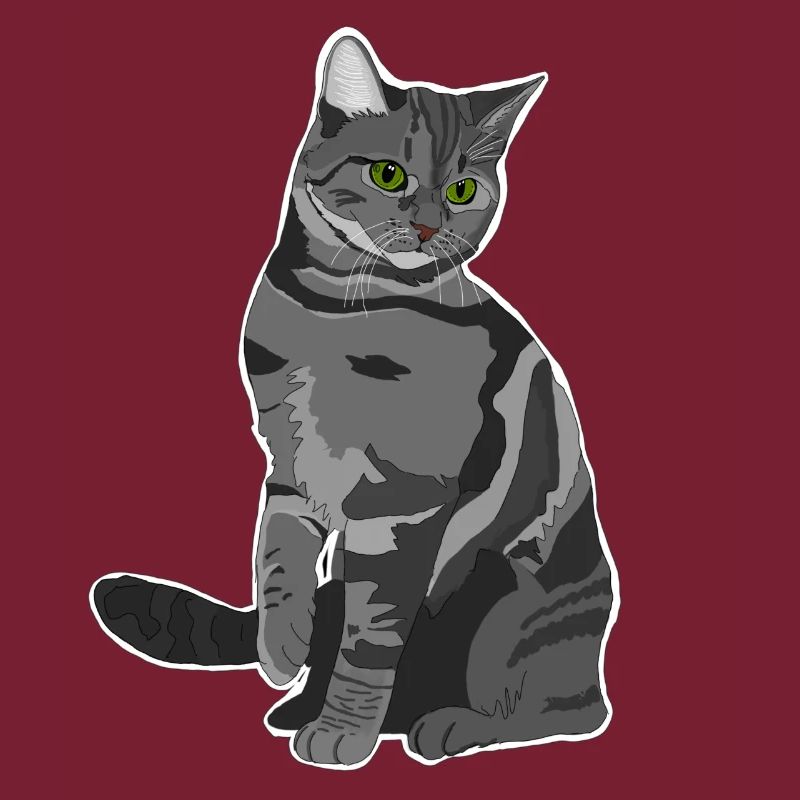 Chat gris