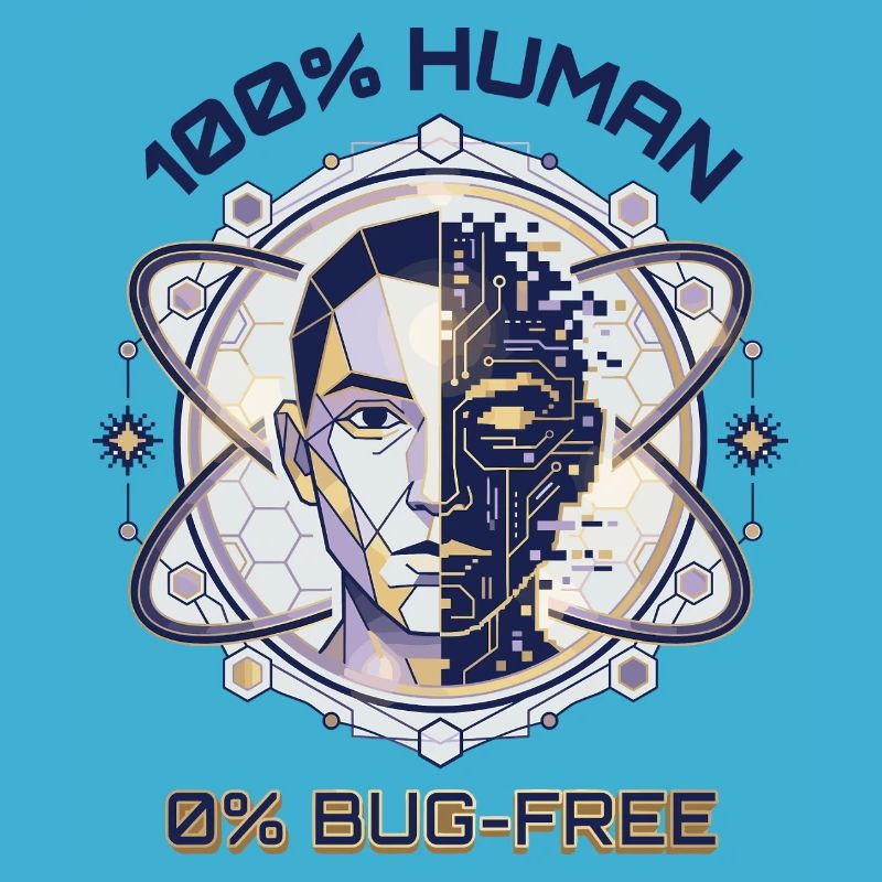 Menschlicher Glitch Code