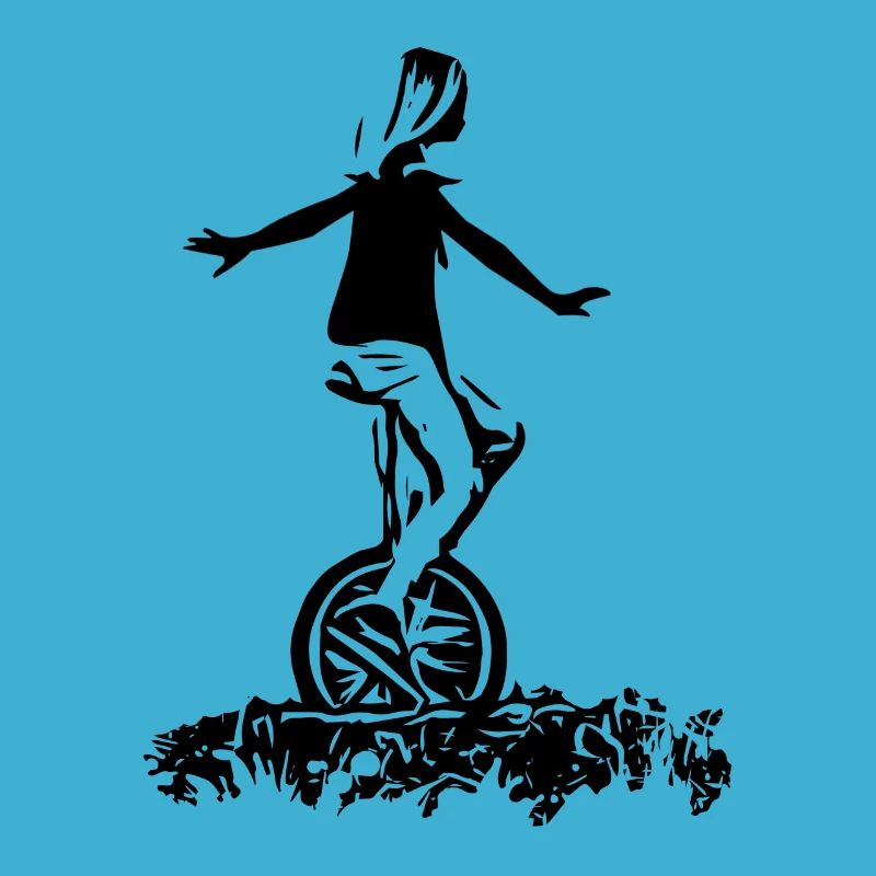 Fille monocycle