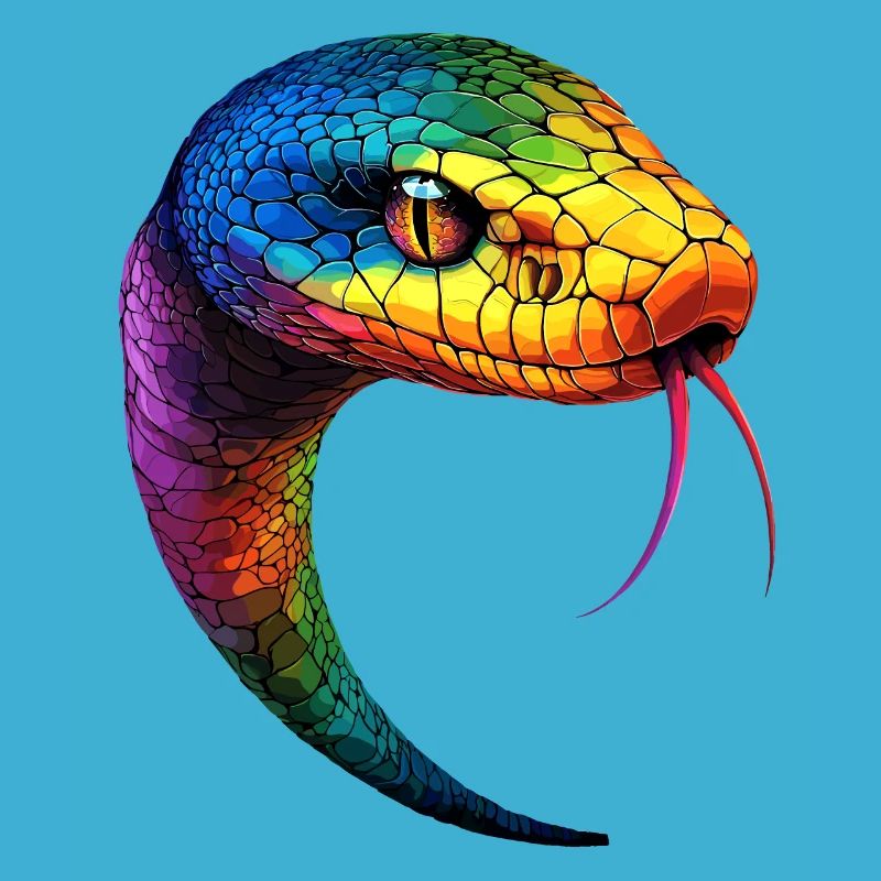 Serpent Python Cobra Mamba Serpent à sonnettes Serpent