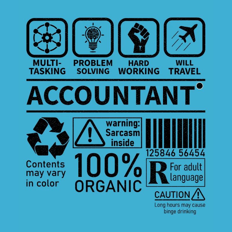 Comptable Multi tâche Résolution de problèmes Travail acharné