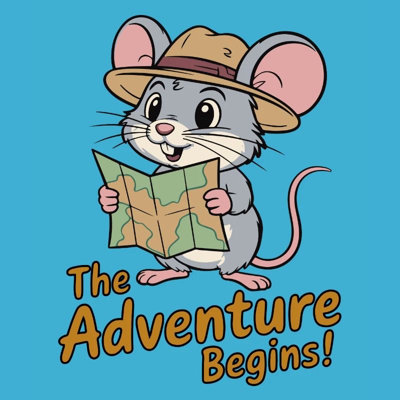 Whimsical Mouse Explorer Design