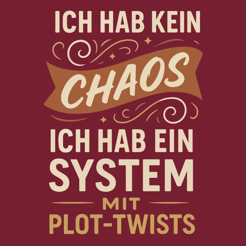No Chaos – A System with Plot Twists Saying
