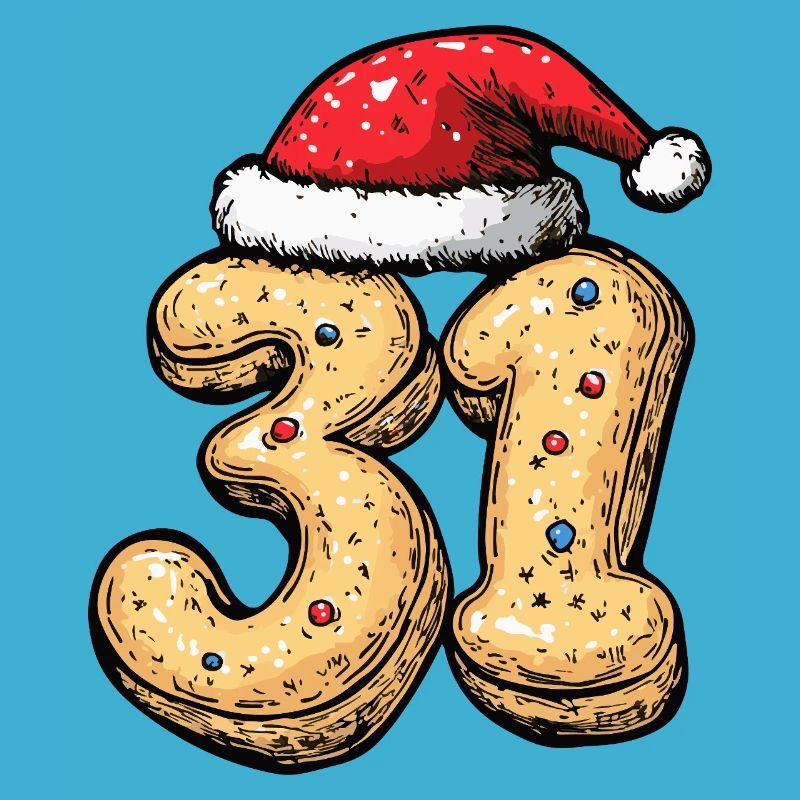 31 Numéro Biscuit Noël