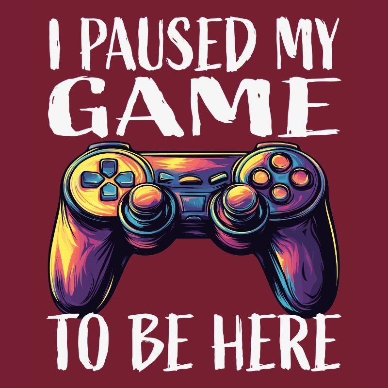 Spiel Pause Neon Controller