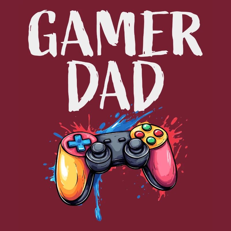 Gamer Papa Controller Splash