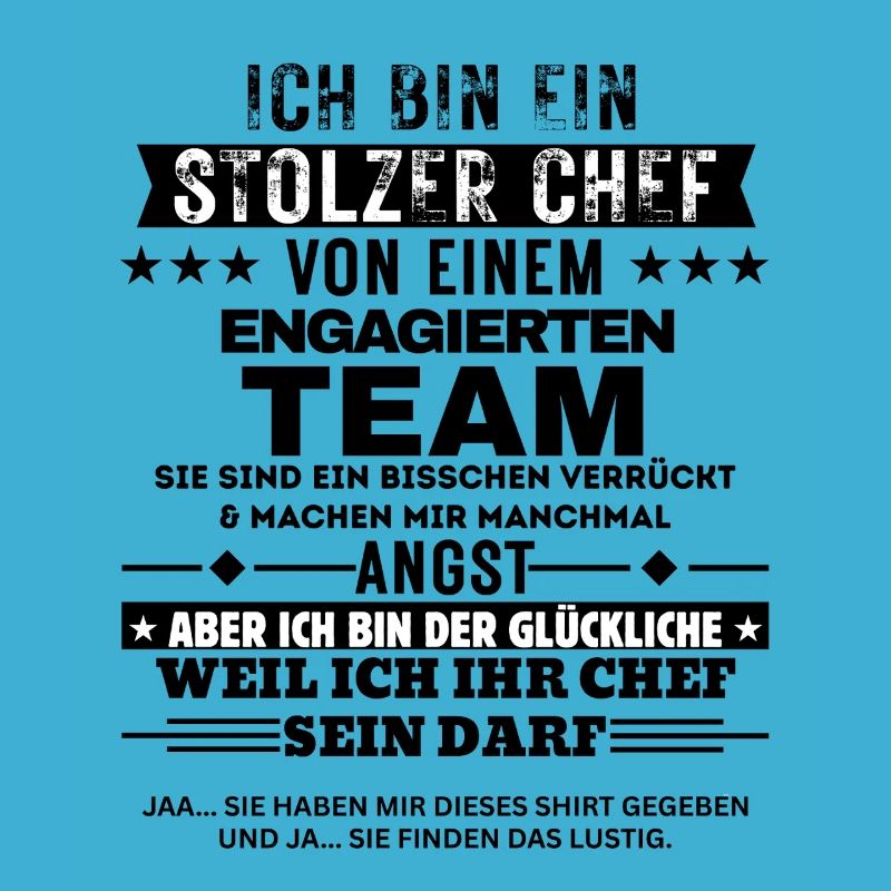 Fier patron d’une équipe dévouée