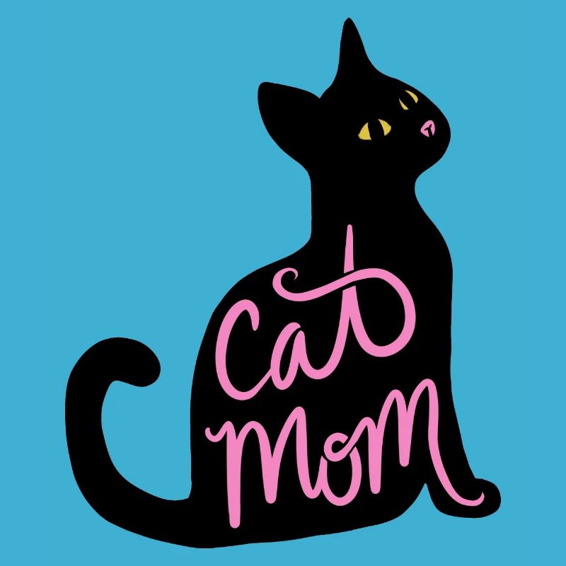Script néon de Cat Mom