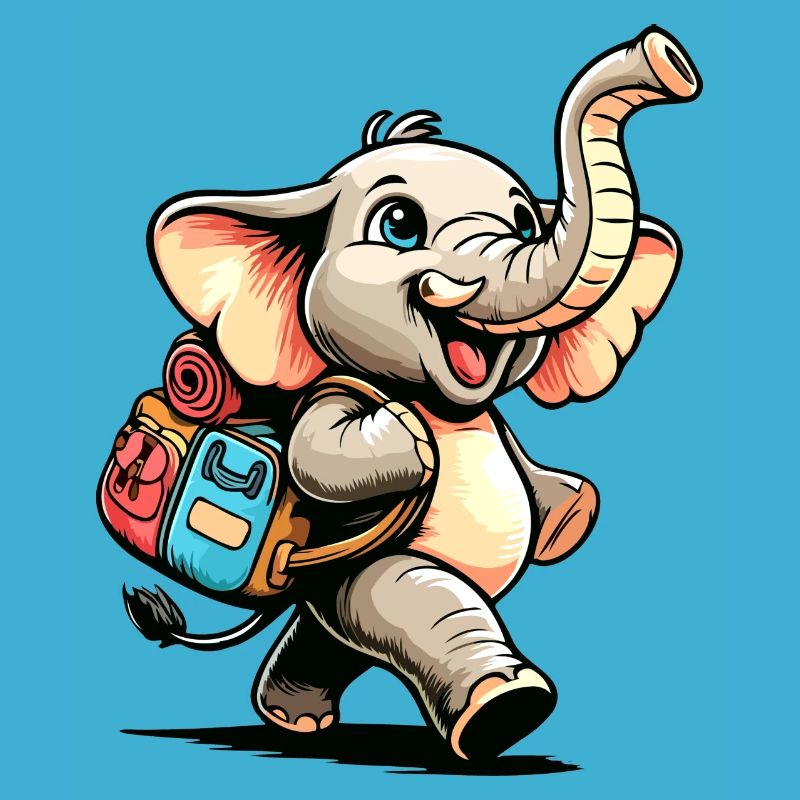 Tiny Trekker : Le Jolly Elephant