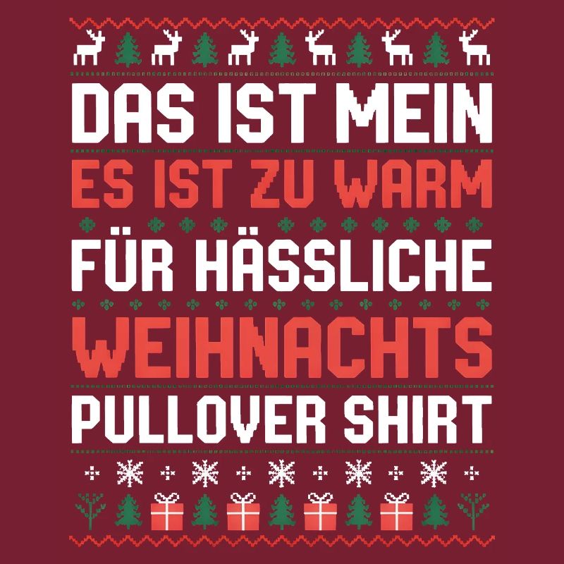 Das ist mein hässlicher Weihnachtspullover