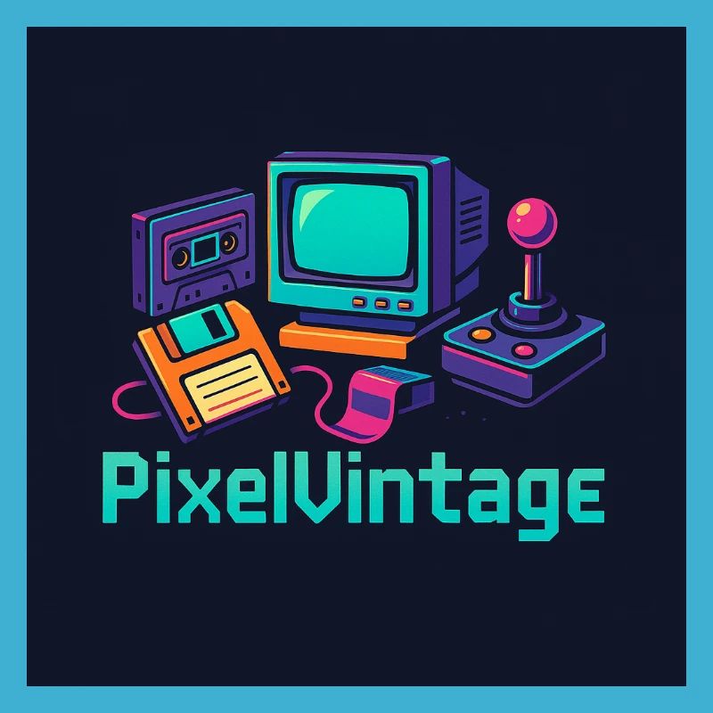 Retro Computer and Pixel Console
